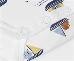 Name It bright white sejlbåde body (2-pak)